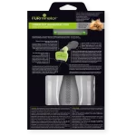 FURminator DeShedding Tool para Perros Pequeños (Pelo Largo): Cepillo Deslanador Profesional Talla S, Elimina Pelo Muerto del Subpelo Largo, Reduce la Muda, Botón FURejector® - Imagen 2