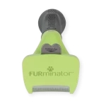 FURminator DeShedding Tool para Perros Pequeños (Pelo Largo): Cepillo Deslanador Profesional Talla S, Elimina Pelo Muerto del Subpelo Largo, Reduce la Muda, Botón FURejector® - Imagen 3