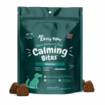 Zesty Paws Hemp Elements Plus Calming Bites: Suplemento Relajante Avanzado con Cáñamo y Melatonina para Perros, Ayuda con la Ansiedad y el Estrés
