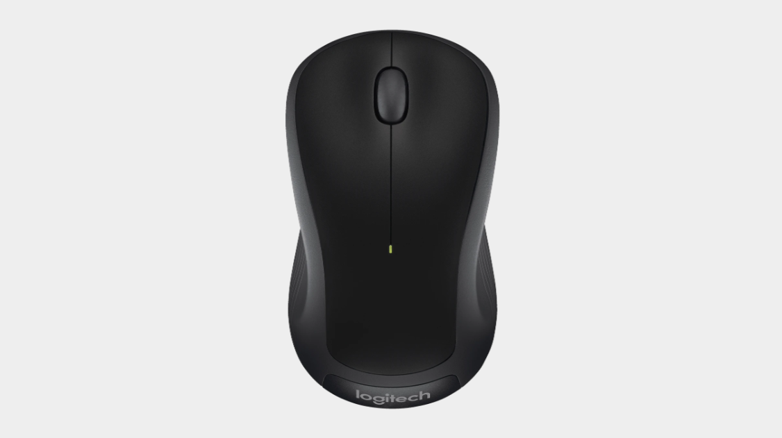 negro Mouse Inalámbrico Logitech M310 | Cómodo y Ergonómico para PC y Portátil - Imagen 1