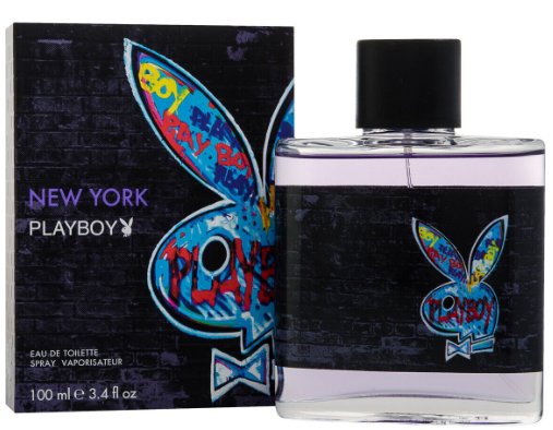 Playboy New York Eau De Toilette Spray para hombres, 3.4 onzas