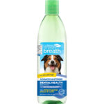 TropiClean Fresh Breath Advanced Whitening: Solución de Salud Dental Blanqueadora para Perros (473 ml / 16 oz), Aditivo de Agua Sin Cepillado, Defiende contra Placa y Sarro