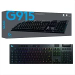 Logitech G915 LIGHTSPEED | Teclado Gaming Mecánico Inalámbrico RGB (Low Profile) | Ultra Delgado